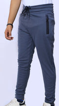 grey 2 trousers in pc jersey fabric