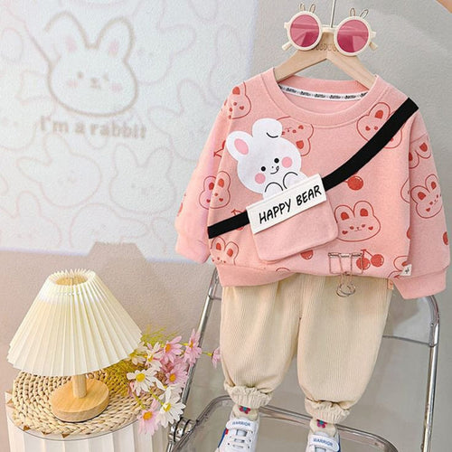 beautiful bears printed yellow  kids suit